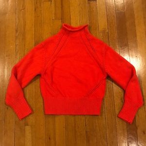 H&M Red Turtle Neck Sweater